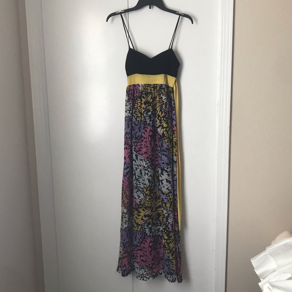 Juniors floral Maxi Dress